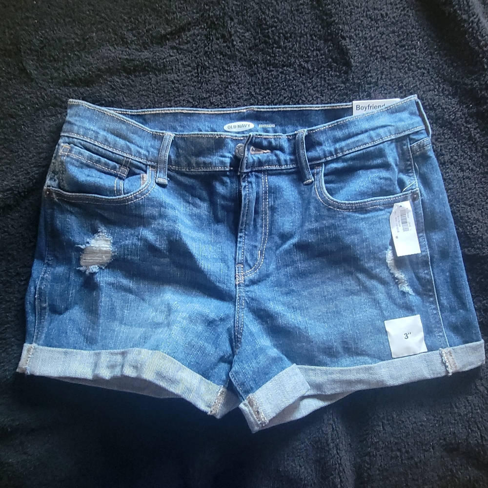 Old Navy jean shorts, size 8